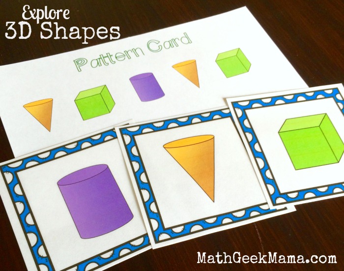 3D Shapes Games and Activities2