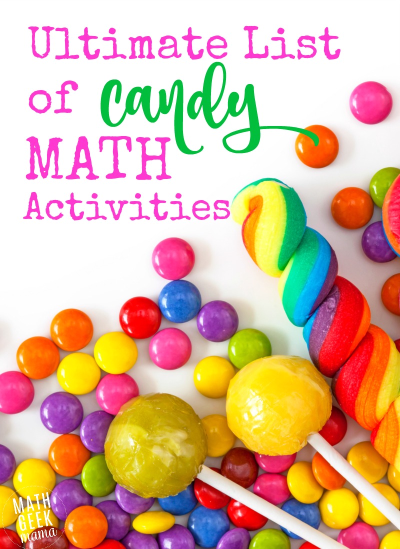 Looking for a way to really engage your kids in math? Try teaching math with candy. This HUGE list includes ideas for Kindergarten through high school, including some really awesome candy STEM ideas. These math ideas are perfect for Easter, Halloween or anytime during the year. 