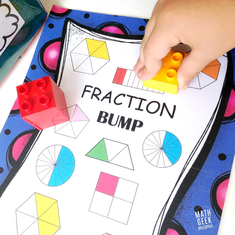 These easy, low-prep games are such a fun way to help kids understand and recognize equivalent fractions. Get your FREE download here, which includes 3 different games!