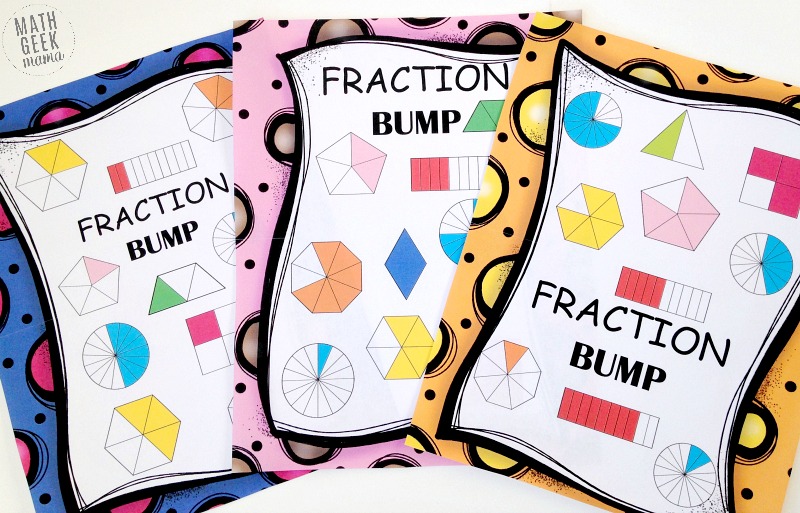 These easy, low-prep games are such a fun way to help kids understand and recognize equivalent fractions. Get your FREE download here, which includes 3 different games!