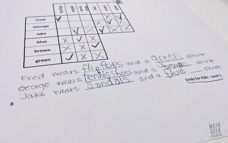 These logic puzzles are perfect for teaching kids how to think logically! Fun and designed especially for kids, they are a great way to introduce logical reasoning to kids as young as 7 or 8 years old. 