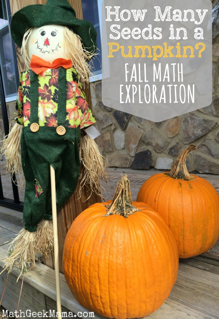 Estimating pumpkin seeds is a great hands-on math activity that really gets kids thinking about estimation and skip counting! Plus it's a great combination of math and literacy!