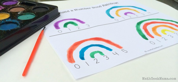 Number Bond Rainbows