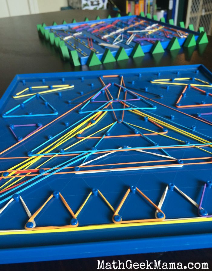 Such a fun investigation of triangles to use with the book "The Greedy Triangle!" Great for kids of all ages!